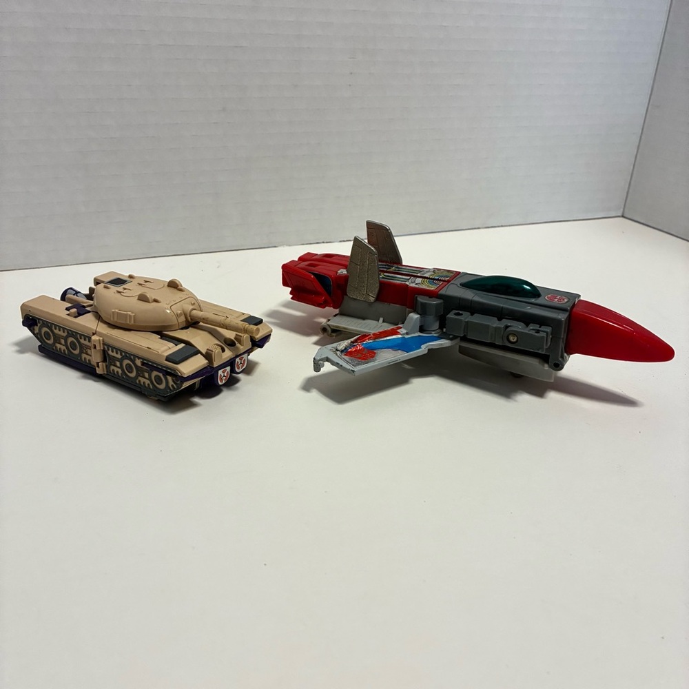 Vintage G1 Transformers - Broadside & Blitzwing